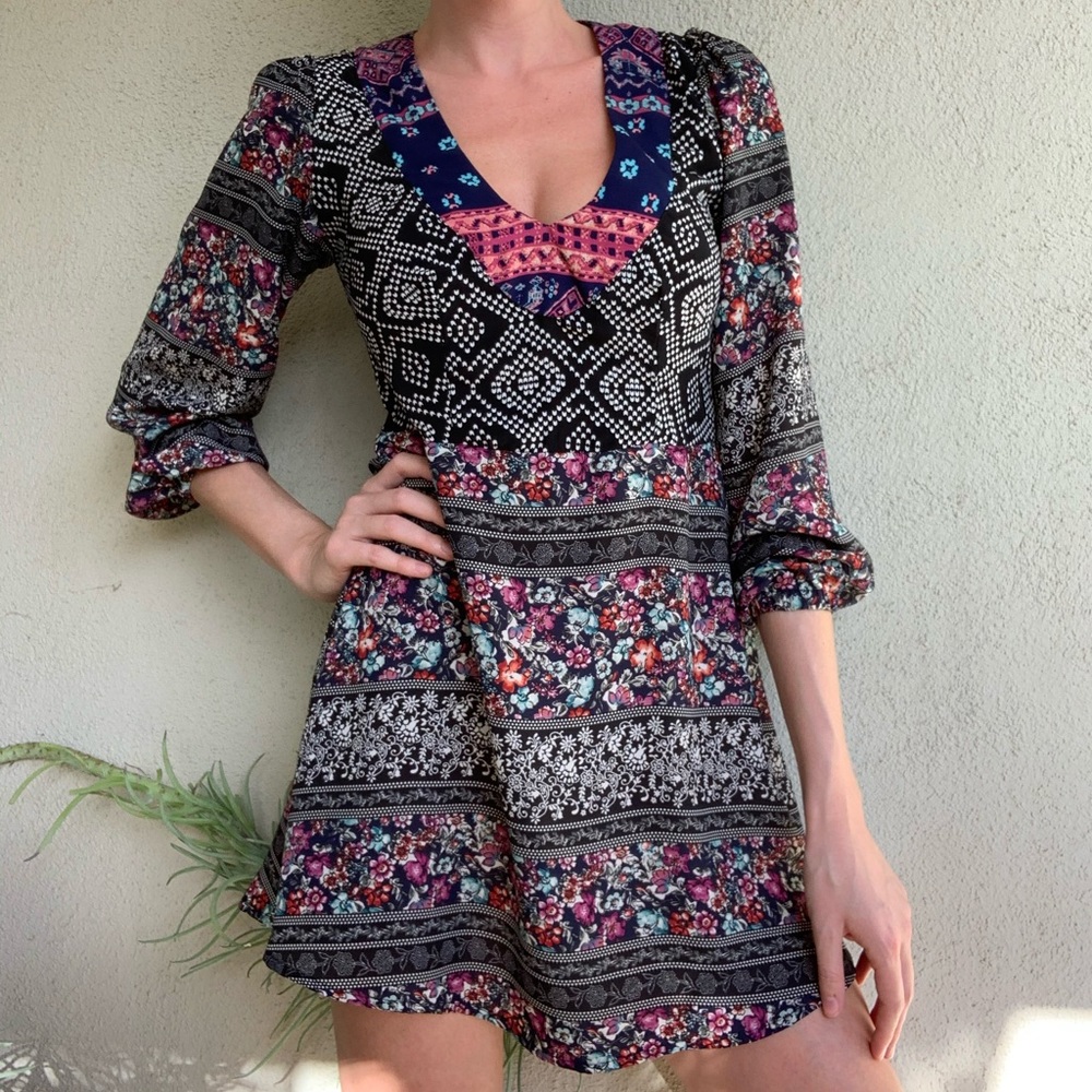 JunimLA Floral Long Sleeve Sundress ☀️
